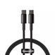 Кабель Baseus Tungsten Gold Fast Charging Type-C to Type-C 100W (1m) 1794843659 фото 1