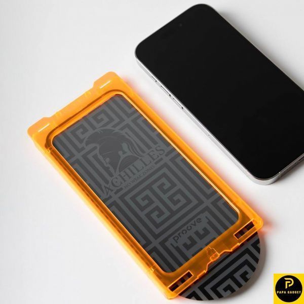 Захисне скло iPhone 15 Pro Proove Achilles з установочною рамкою 2636183805 фото