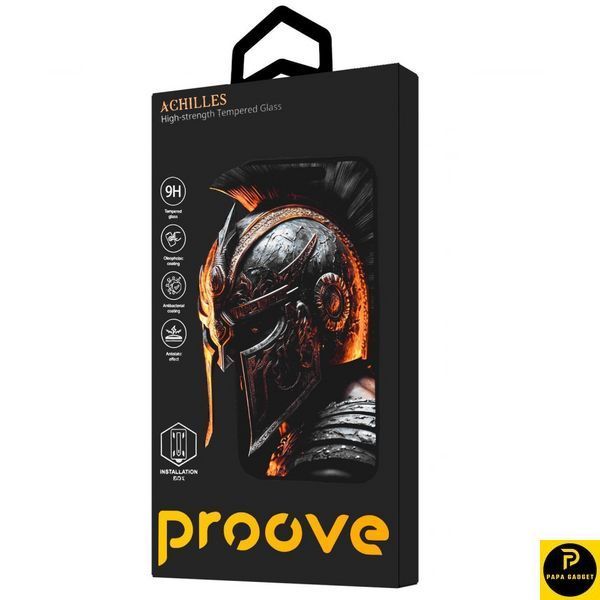 Захисне скло iPhone 15 Pro Proove Achilles з установочною рамкою 2636183805 фото