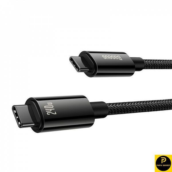 Кабель зарядки type c - type c 240w Baseus 1 метр 2654889892 фото